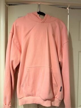 Comfrt Oversized Pink Hoodie Sweatshirt